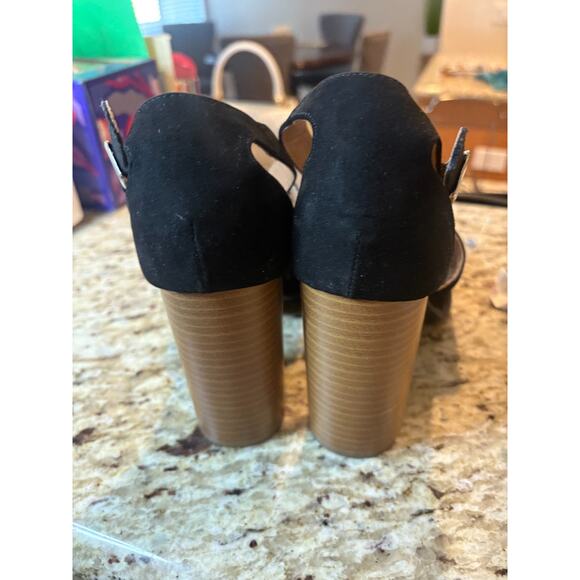 Qupid Women's Block Heel Sandal Heels Size 7 - Picture 4 of 6